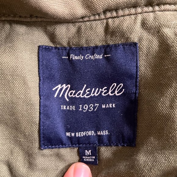 Madewell Military Anorak Jacket Hooded - Picture 6 of 8